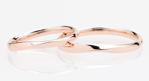 ピンクゴールド 結婚指輪